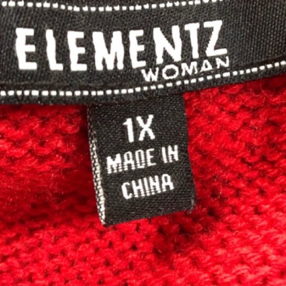 Elementz colourblock sweater dress - Picture 8 of 8